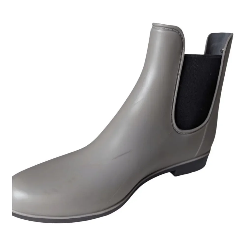 NWD SAM EDELMAN Tinsley Rain Boot In Dove Grey Size 11